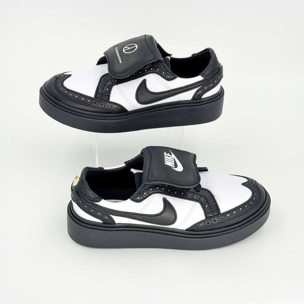 Nike x PEACEMINUSONE Kwondo 1 Panda G-Dragon Black White W6 M4.5 DH2482-101 - Picture 3 of 12